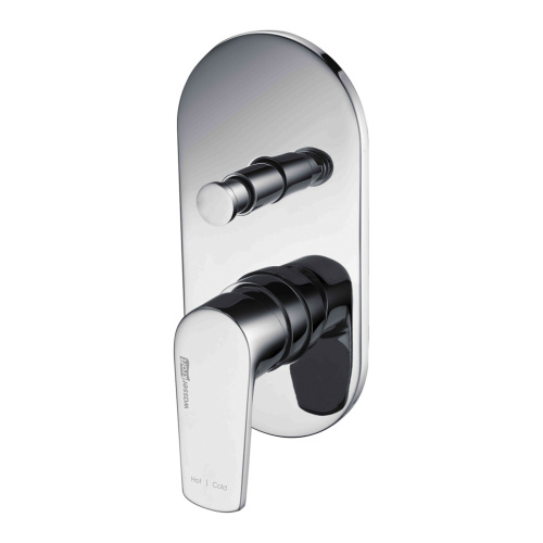 Смеситель для ванны и душа WasserKRAFT Dill 6100 6161 встраиваемый хром - фото 3