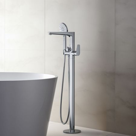 Смеситель Aquatek БЕТТА AQ1145CR напольный хром