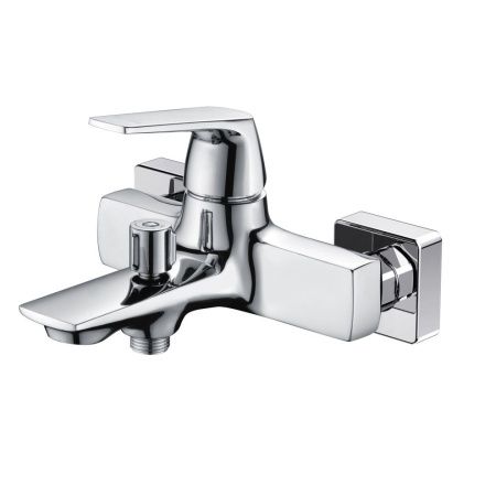 Смеситель для ванны Wasserkraft Neime 1900 1901 настенный хром