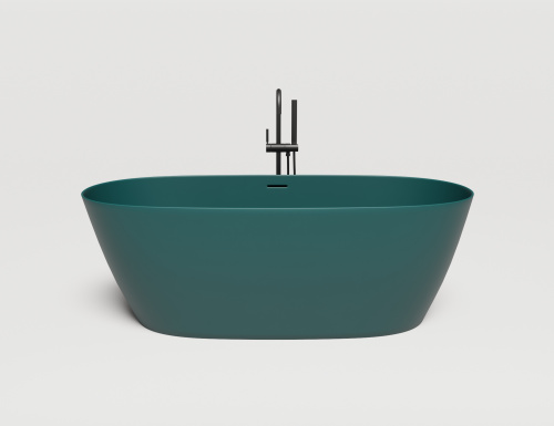Ванна из литьевого мрамора Salini SOFIA 102516G 170х80 отдельностоящая овальная - фото 4