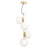 Светильник подвесной Lumina Deco Stelvio (Стелвио) LDP 6041-4 GD
