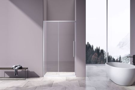 Душевая дверь Vincea Slim-N VDS-4SN130CL 130х195 стекло прозрачное профиль хром