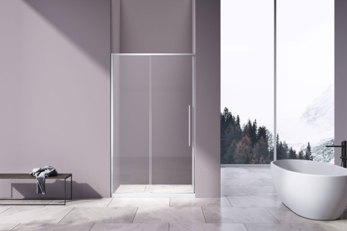 Душевая дверь Vincea Slim-N VDS-4SN120CL 120х195 стекло прозрачное профиль хром глянцевый - фото 2
