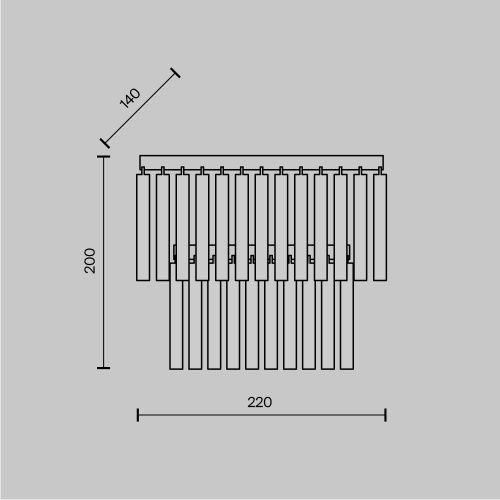 Бра Maytoni Colonne MOD093WL-01BS - фото 4