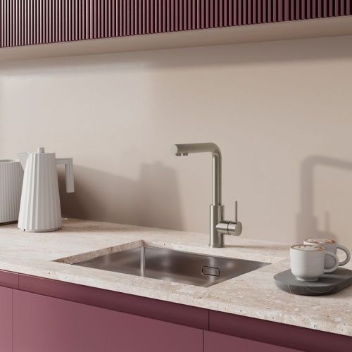 Смеситель для кухни Iddis Rule RULSTLFi05 на мойку нержавеющая сталь - фото 2