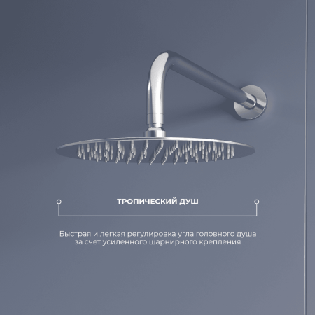 Душевая система RGW Shower Panels 21140852-01 встраиваемая в стену