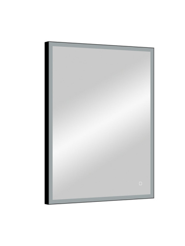 Зеркало с подсветкой Континент Solid Black ЗЛП2622 60х80 подвесное - фото 4