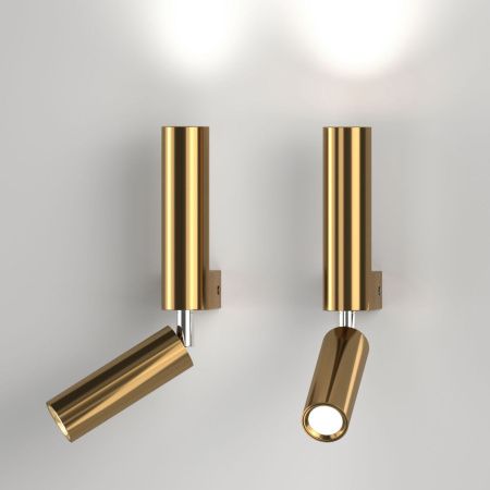 Спот Eurosvet Pitch (Питцх) 40020/1 LED латунь