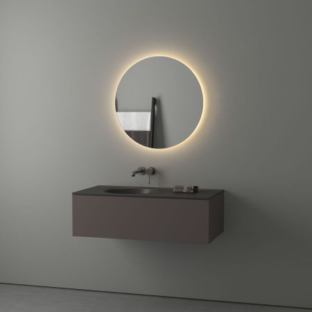 Зеркало с подсветкой Evoform Ledshine BY 2554 70х70 подвесное
