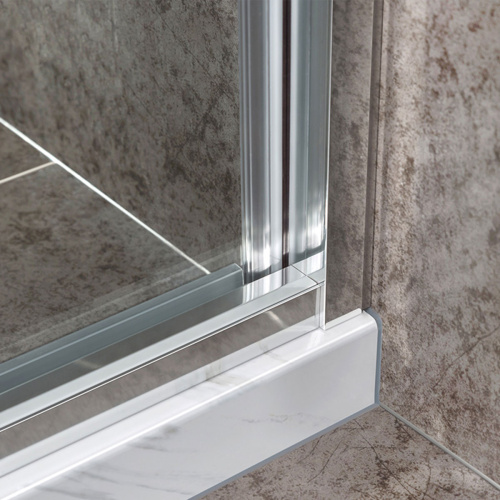 Душевая дверь Vincea Slim-U VDS-2SU140CL 140х200 стекло прозрачное профиль хром глянцевый - фото 4