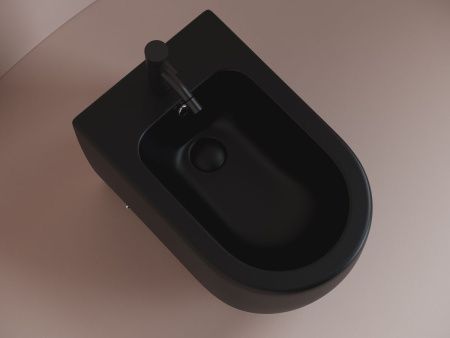 Биде напольное Ceramica Nova METROPOL CN4005MB цвет черный