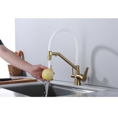 Смеситель для кухни Raglo R80 R80.62.03 на мойку золото