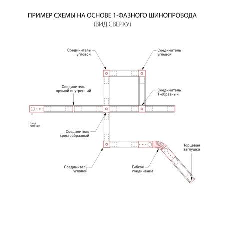 Встраиваемый однофазный шинопровод Elektrostandard Track Rail WH Recessed (Трацк Раил ВХ Рецессед) 4690389178511