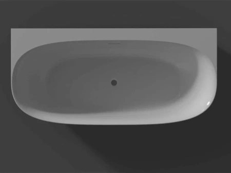 Ванна акриловая Riho OMEGA B2W B094001005 170х80 пристенная асимметричная с ножками