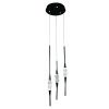 Светильник подвесной Delight Collection Pezzo (Пеззо) OM82112-3 pearl black