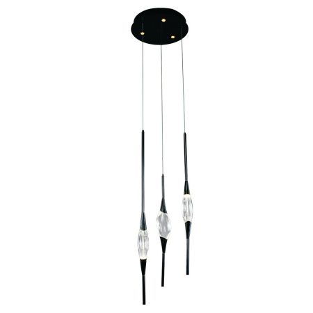 Светильник подвесной Delight Collection Pezzo (Пеззо) OM82112-3 pearl black