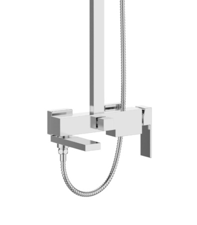 Душевая стойка Agger Great A2893300 настенная цвет хром