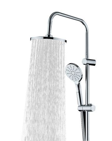 Душевая стойка Orange S09cr настенная цвет хром