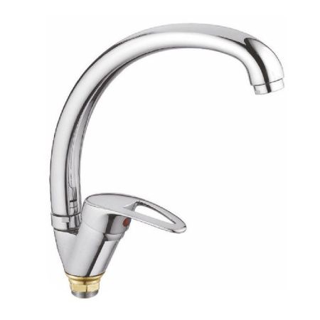 Смеситель для кухни Cron CN4139-2 на мойку хром