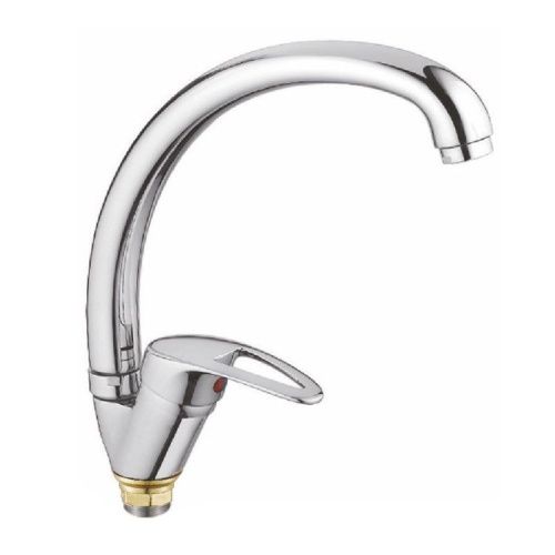 Смеситель для кухни Cron CN4139-2 на мойку хром - фото 2