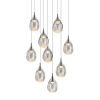 Светильник потолочный Delight Collection Stilla (Стилла) MD24001004-9A chrome/clear