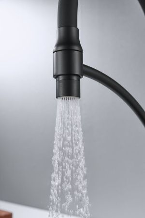 Смеситель для кухни Shevanik S743H-3 на мойку черный