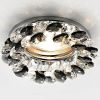 Светильник встраиваемый Ambrella Light Crystal (Црыстал) K206 BK/CH