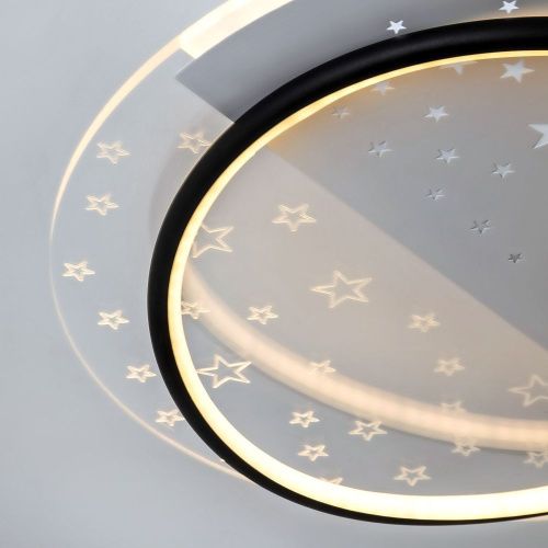 Светильник потолочный LED4U L1036-480 BK - фото 4