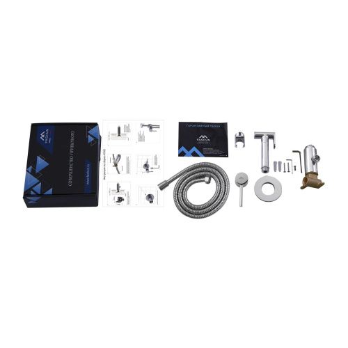 Гигиенический душ со смесителем Fashun A7505 хром - фото 4