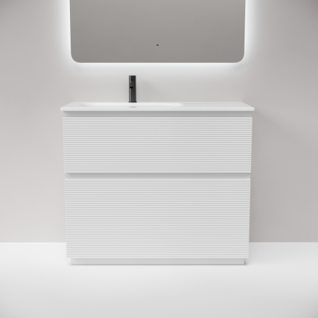 Тумба под раковину Sancos FOLK Floor FL100FLW 100х40 напольная цвет белый