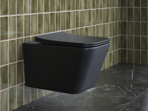 Унитаз Ceramica Nova METRIC CN3007MB подвесной - фото 3