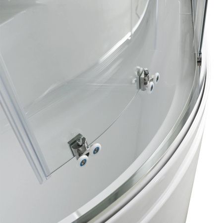 Душевая кабина AvaCan EM EM5080NT 80х80 четверть круга без крыши ориентация универсальная