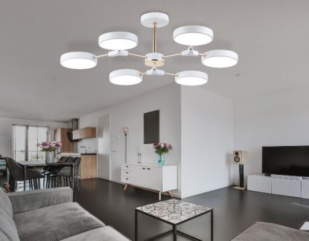 Люстра на штанге Ambrella Light LineTech (ЛинеТецх) FL516333