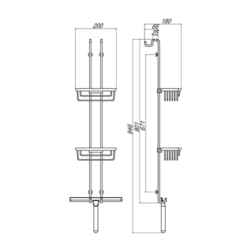 Полка Emco System2 3566 001 06 - фото 2