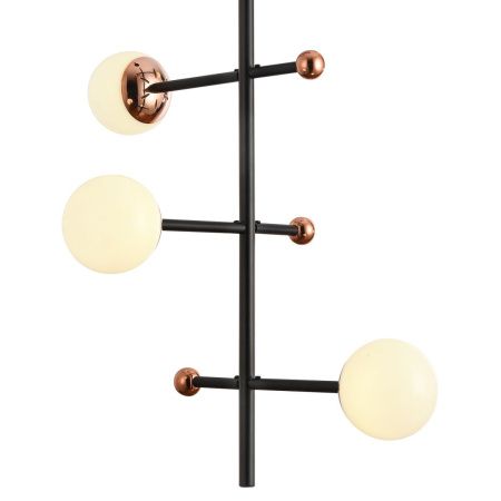 Светильник подвесной Natali Kovaltseva Loft (Лофт) LED LAMPS 81338 GOLD BLACK