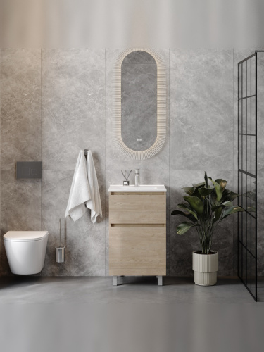 Тумба с раковиной Teymi Laina F16047 50х46х50 напольная - фото 3