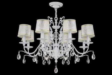 Люстра подвесная Dio D'Arte Firenze White (Фирензе Вхите) Firenze E 1.1.8.600 W