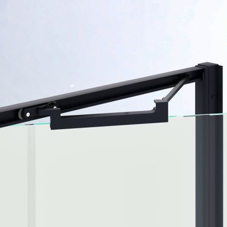 Душевой уголок RGW Stilvoll 703214581-14 110х80 стекло прозрачное профиль черный без поддона