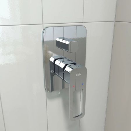 Смеситель для душа IDDIS Slide SLISB00i67 встраиваемый в стену хром
