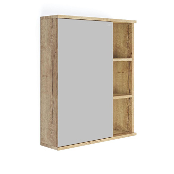 Зеркало-шкаф Onika Легран 205022 50х16х70 подвесной цвет коричневый