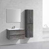 Тумба под раковину Vincea Luka VMC-2L800GS 79х48х47 подвесная цвет серый