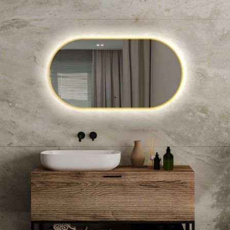 Зеркало с подсветкой Abber AG6304SCG 60х110