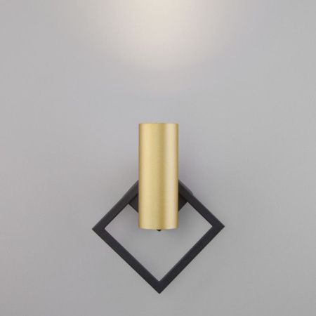 Бра Eurosvet Turro (Турро) 20091/1 LED черный/ золото