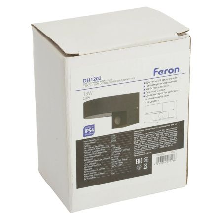 Уличный настенный светильник Feron DH1202 51327