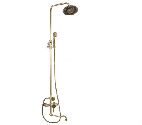 Душевая стойка Bronze de Luxe 10120DDF настенная цвет бронза - фото 2