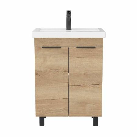 Тумба под раковину Onika Легран 106159 60х40 напольная цвет коричневый