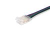 Соединитель гибкий односторонний COB RGB 12/24V для лент 10mm Ambrella Light LED Strip 24V (ЛЕД Стрип 24В) GS7411