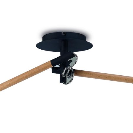 Светильник подвесной Mantra Nordica Black (Нордица Блацк) 4931