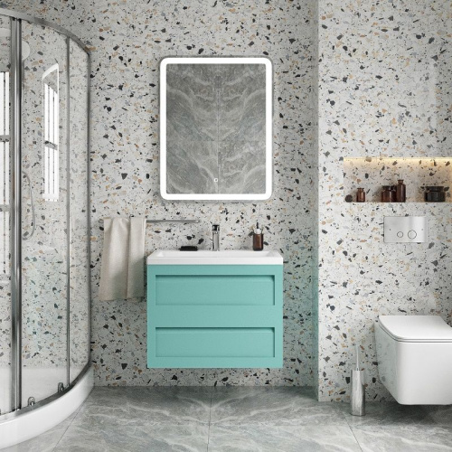 Тумба под раковину Art&Max PLATINO AM-Platino-750-2C-SO-MM 75х47х55 подвесная