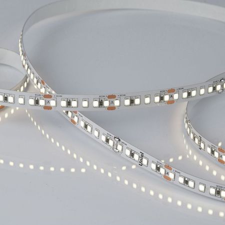 Светодиодная лента Uniel ULS-2835 ULS-2835-168LED/m-10mm-IP20-DC24V-14W/m-5M-4000K катушка в герметичной упаковке